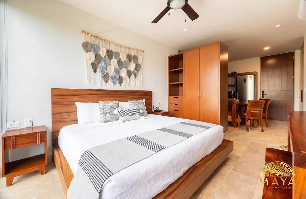 Nhoa 303B Lux 1Br Condo Pool View In Aldea Zama Tulum