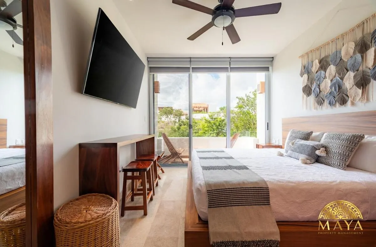 Nhoa 303B Lux 1Br Condo Pool View In Aldea Zama Tulum Apartment