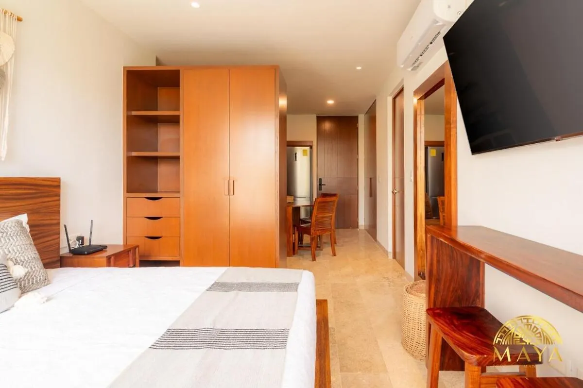 Apartment Nhoa 303B Lux 1Br Condo Pool View In Aldea Zama Tulum