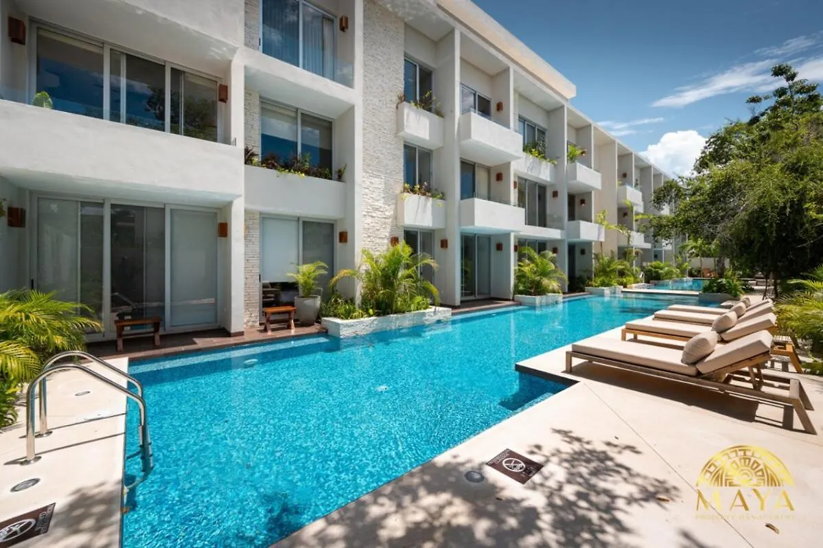 Nhoa 303B Lux 1Br Condo Pool View In Aldea Zama Tulum 0*,