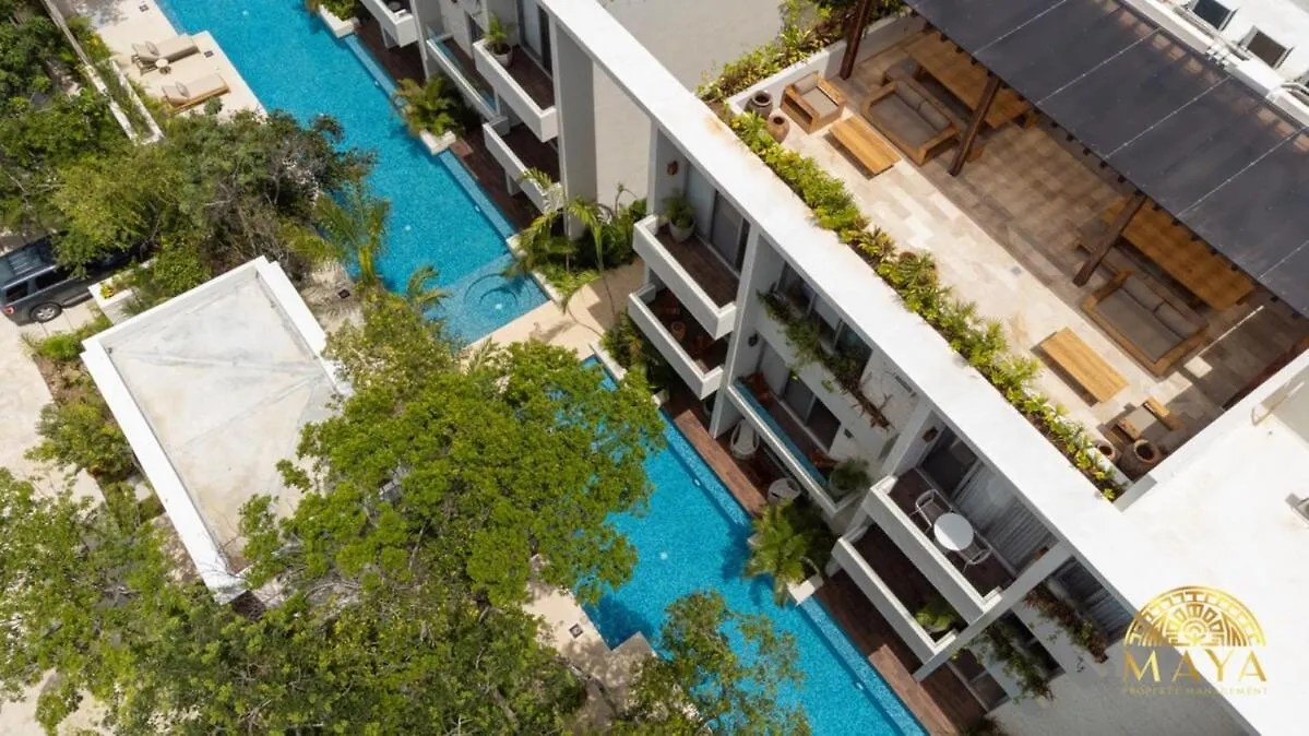 Apartment Nhoa 303B Lux 1Br Condo Pool View In Aldea Zama Tulum
