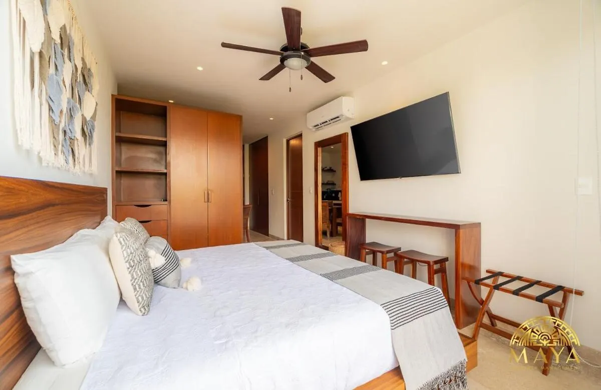 Apartment Nhoa 303B Lux 1Br Condo Pool View In Aldea Zama Tulum