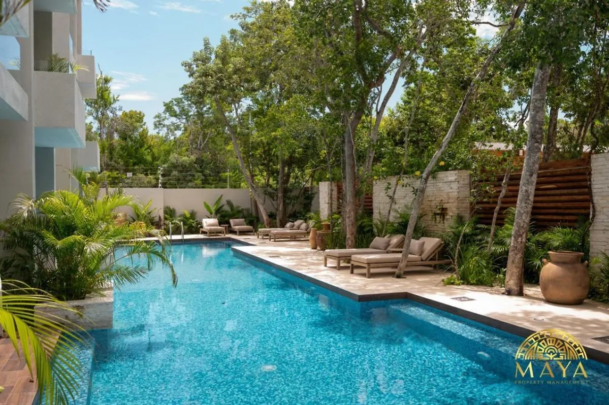 Nhoa 303B Lux 1Br Condo Pool View In Aldea Zama Tulum Apartment